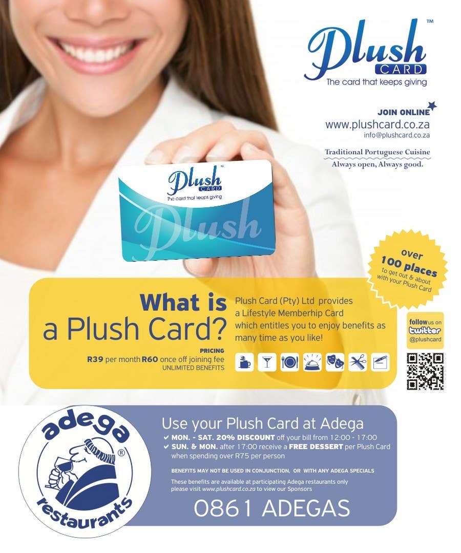 Inscrição nº 42 do Concurso para                                                 Magazine Advert redesign for Plush Card (Pty) Ltd
                                            