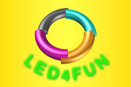 Kilpailutyö #24 kilpailussa                                                 Logo Design For LED4Fun Lighting -- 2
                                            