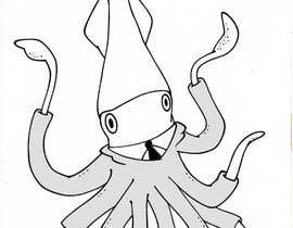 #8 for Squid Illustration (greyscale) with items af borisgrann