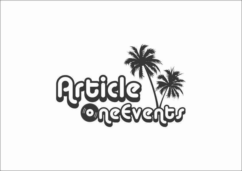 Inscrição nº 48 do Concurso para                                                 Design a Logo for 'Article One Events'
                                            