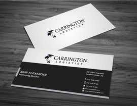 #37 untuk Design some Business Cards for Carrington Logistics oleh dfordawson