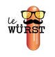 Contest Entry #7 thumbnail for                                                     Ze Wurst Food Truck Logo
                                                
