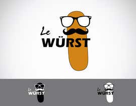 nº 10 pour Ze Wurst Food Truck Logo par AusDesigner77 