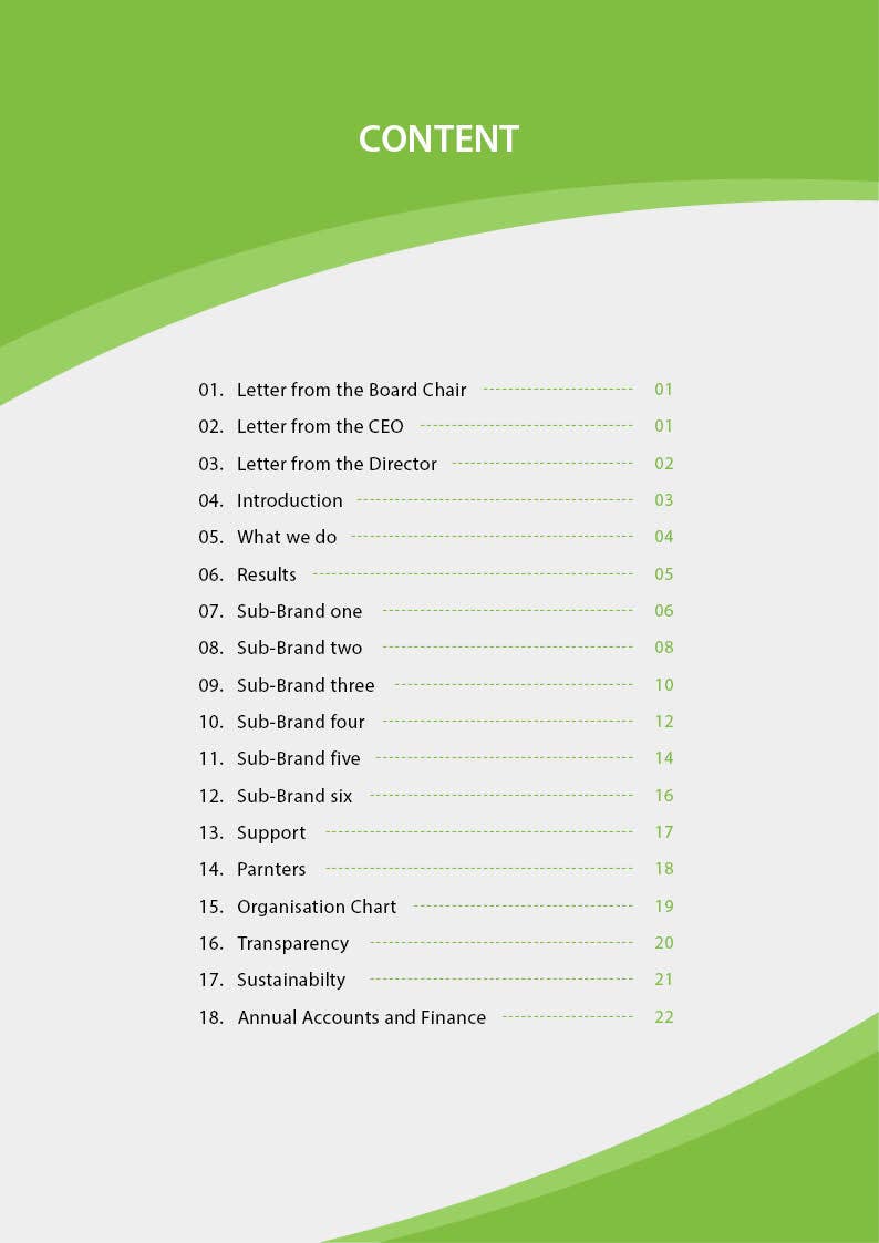 Ngo Annual Report Template Free Download