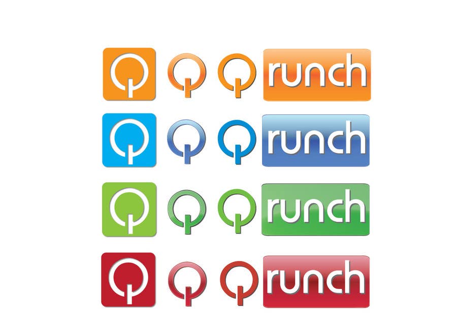 Participación en el concurso Nro.516 para                                                 Logo Design for Qrunch
                                            