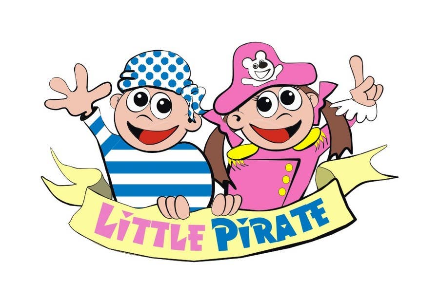 Bài tham dự cuộc thi #128 cho                                                 Logo Design for a baby shop - Nice pirates with a Cartoon style, fun and modern
                                            