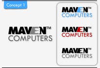 Graphic Design Entri Peraduan #285 for Logo Design for Maven Computers