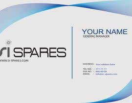 Nambari 76 ya Business Card Design for SI - Spares na naiprue15