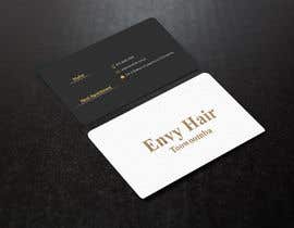 nº 70 pour Design some Business Cards for Envy Hair Toowoomba par nuhanenterprisei 