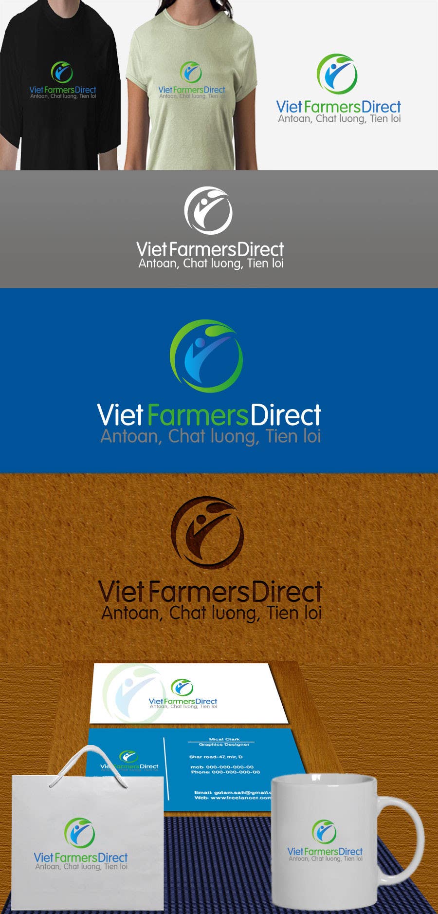 Contest Entry #140 for                                                 Logo Design for Viet Farmers Direct
                                            