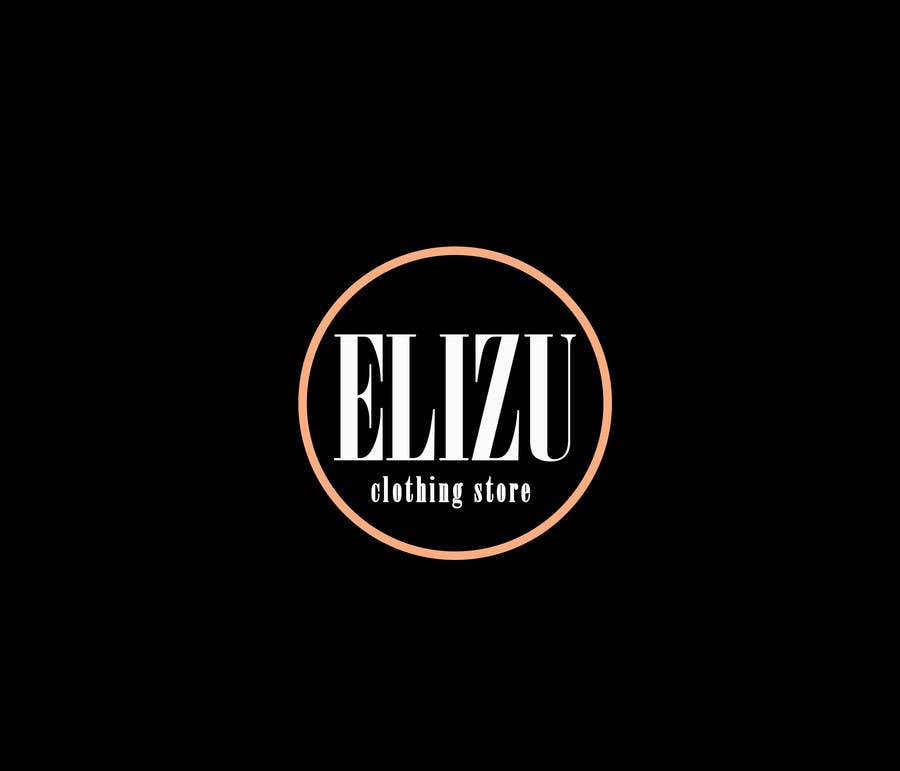 Kilpailutyö #90 kilpailussa                                                 ELIZU - Clothing Store Logo
                                            