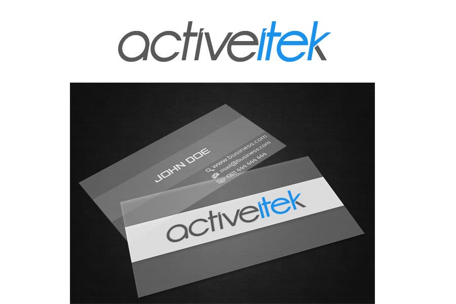 Kilpailutyö #139 kilpailussa                                                 Logo Design for ActiveItek
                                            