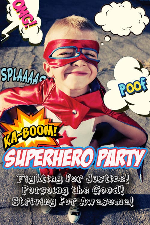Penyertaan Peraduan #6 untuk                                                 Design a Flyer for Super Hero Day
                                            