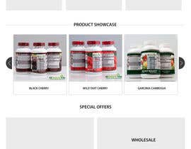 #45 for Design a Website Mockup for a new supplement company by vin1993