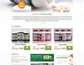 #11 for Design a Website Mockup for a new supplement company by sumanbeniwal
