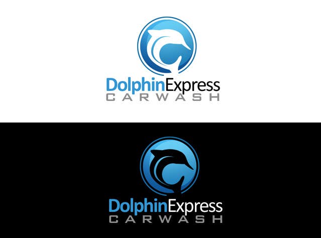 Participación en el concurso Nro.95 para                                                 Logo Design for Dolphin Express Car Wash
                                            
