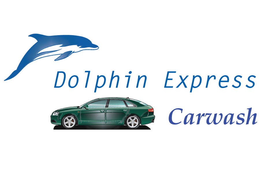 Participación en el concurso Nro.76 para                                                 Logo Design for Dolphin Express Car Wash
                                            