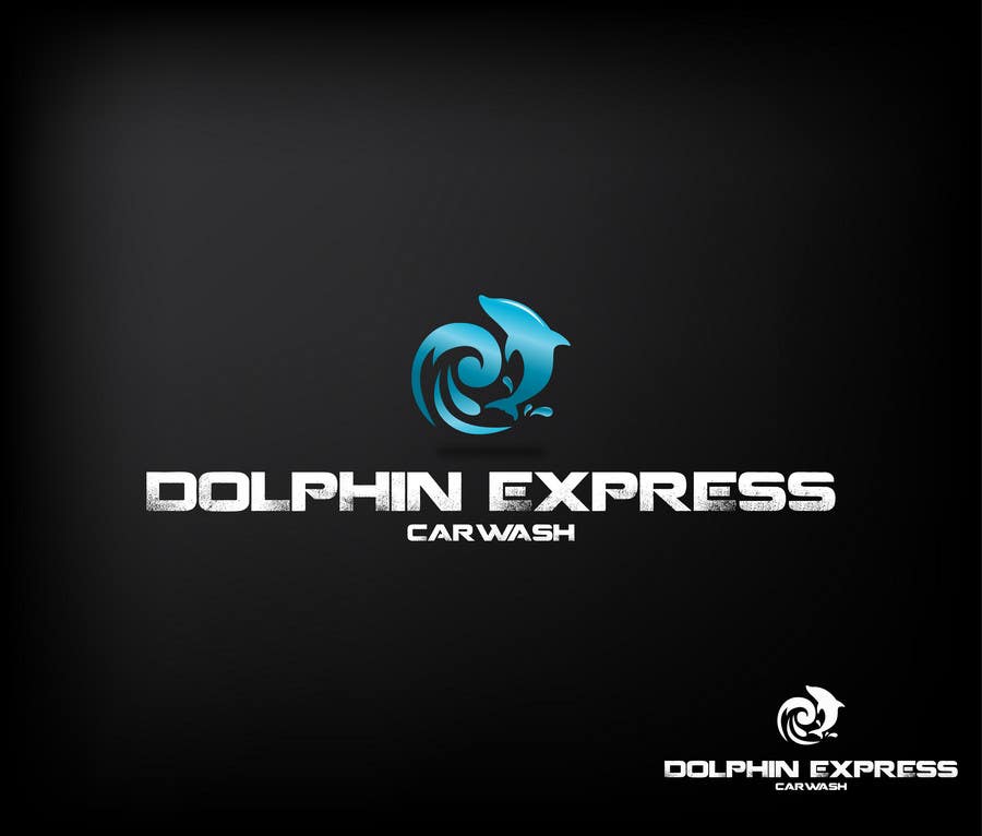 Participación en el concurso Nro.104 para                                                 Logo Design for Dolphin Express Car Wash
                                            