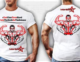 #9 untuk Design a T-Shirt for Monstar Apparel Words for &quot;Bodybuilding&quot; oleh raisahmad2