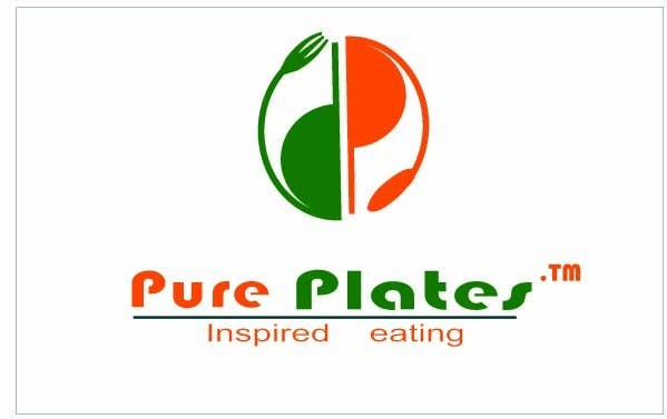 Natečajni vnos #336 za                                                 Logo Design for "Pure Plates ... Inspired Eating" (with trade mark bug)
                                            