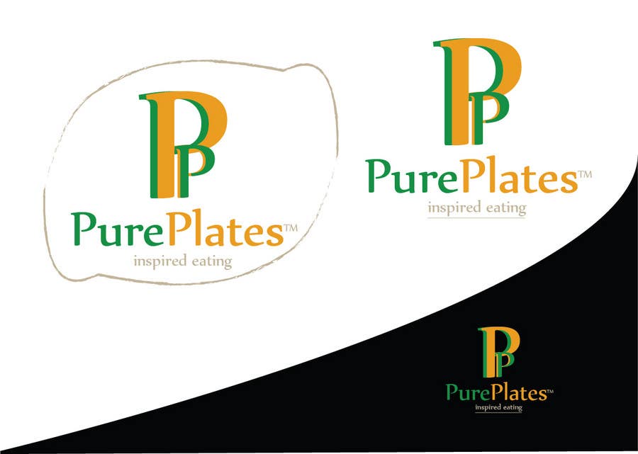 Tävlingsbidrag #289 för                                                 Logo Design for "Pure Plates ... Inspired Eating" (with trade mark bug)
                                            
