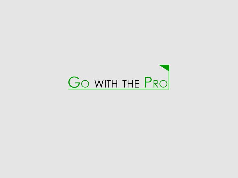 Kilpailutyö #186 kilpailussa                                                 Logo Design for Go With The Pro
                                            