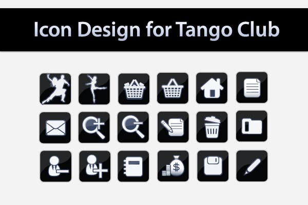 
                                                                                                                        Proposition n°                                            56
                                         du concours                                             Icon or Button Design for Tango Club
                                        