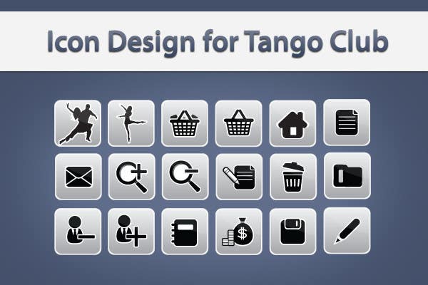 
                                                                                                                        Proposition n°                                            55
                                         du concours                                             Icon or Button Design for Tango Club
                                        