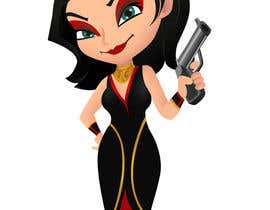 pinky tarafından Design a Brand Mascot - a Lady Villain Character için no 26