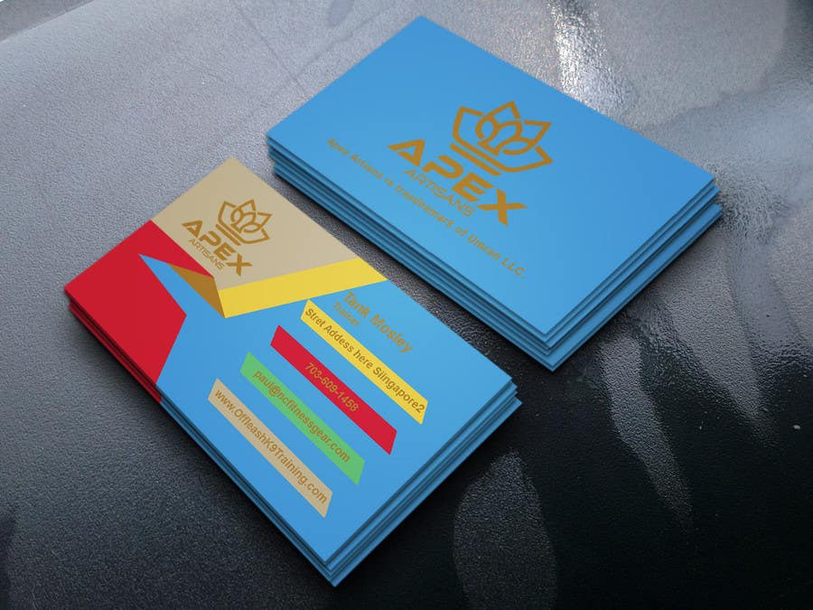 Participación en el concurso Nro.105 para                                                 Design Business Cards for Apex Artisans
                                            