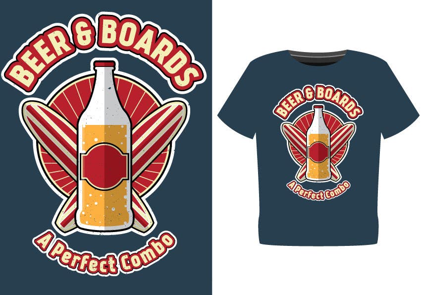Contest Entry #39 for                                                 Design a T-Shirt - Summer / Beer Themed Designs
                                            