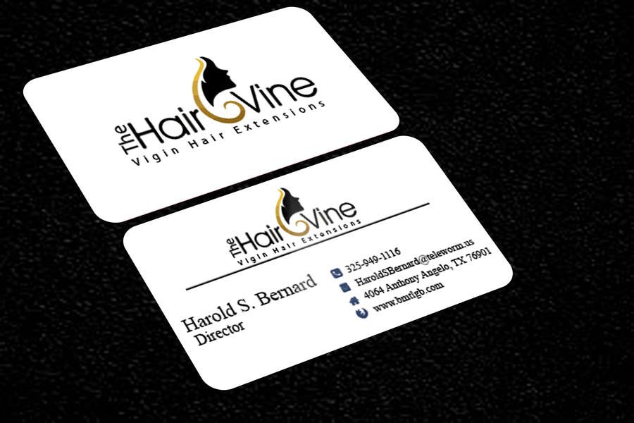 Contest Entry #20 for                                                 The Hair Vine needs Business Cards
                                            