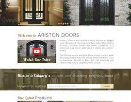 #40 untuk Design a Website Mockup for Door Company oleh faizalmohamed88