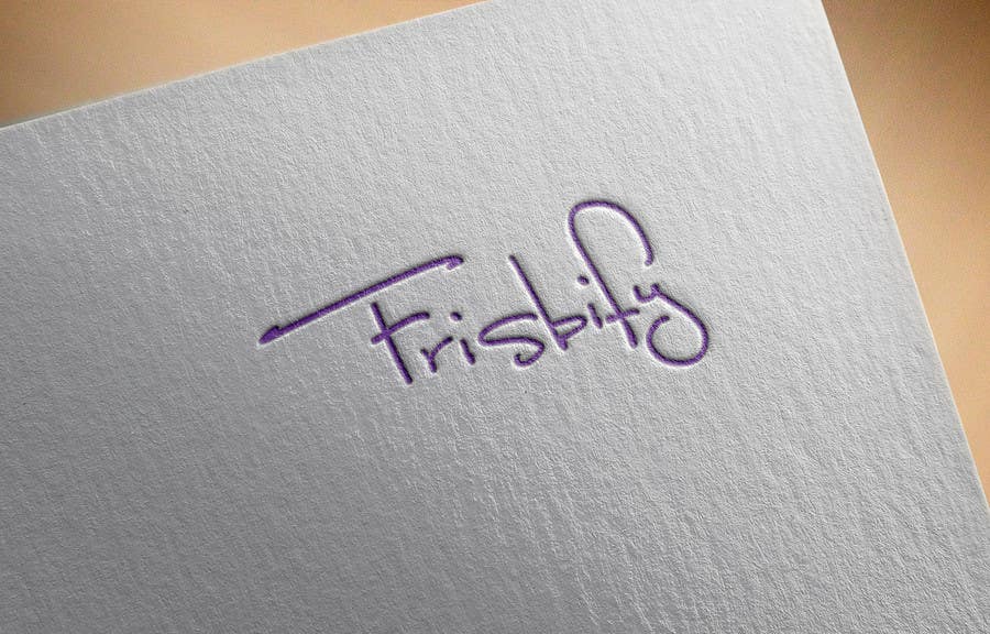 Penyertaan Peraduan #23 untuk                                                 "Frisbify" Logo Design
                                            