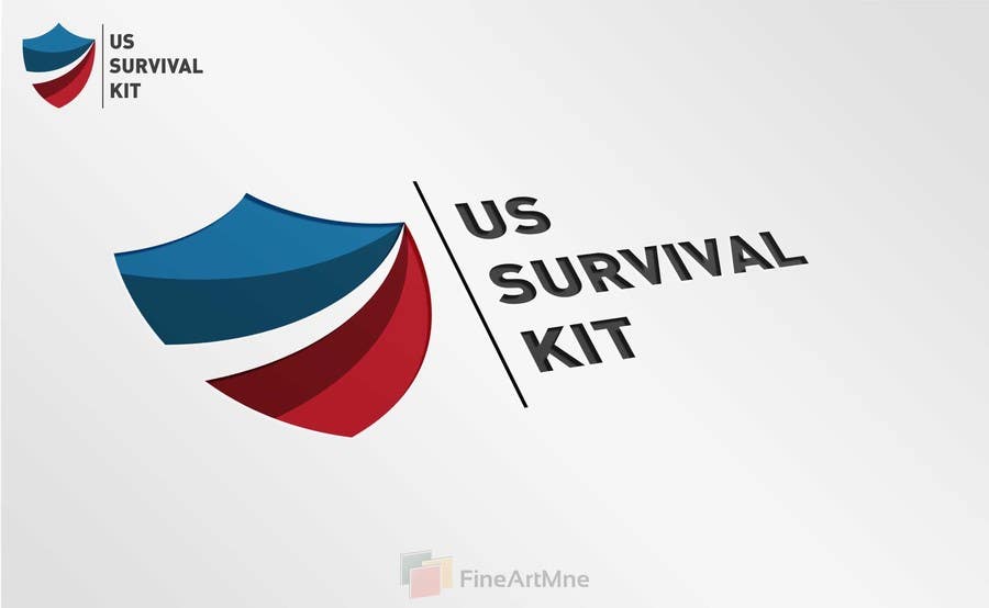Příspěvek č. 12 do soutěže                                                 Design a Logo US Survival Kit
                                            