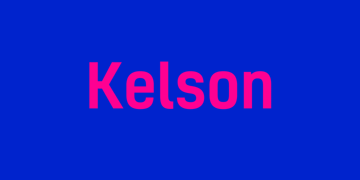 Kelson font