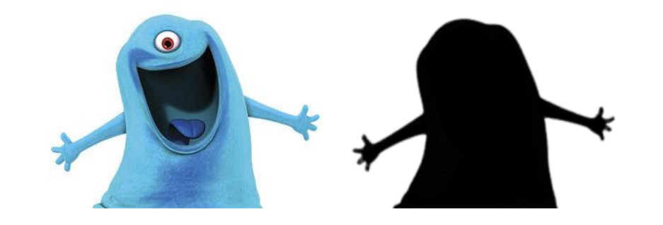 Monsters vs. Aliens B.O.B. bad silhouette