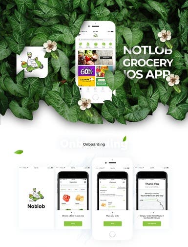 Notlob - Grocery iOS App