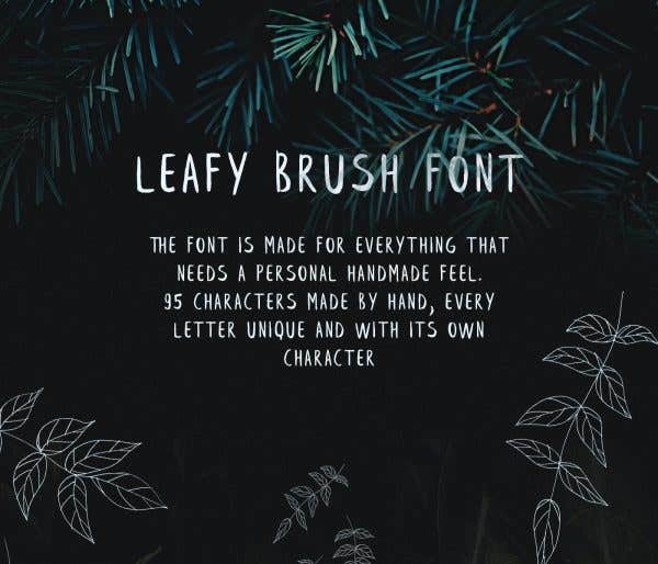 leafy-font