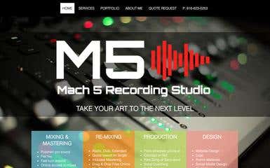 Web & Logo Design for Record Studio