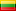 Drapeau de Lithuania
